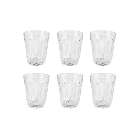 ROYALFORD GLASS TUMBLER 6PC 8 OZ RF1097 GT6