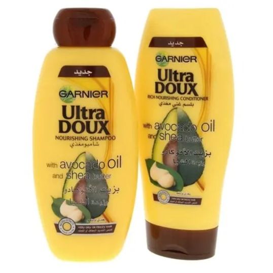 ULTRA DOUX SHAMPOO + CONDITIONER AVOCADO & SHEA BUTTER 2X400ML @30%OFF