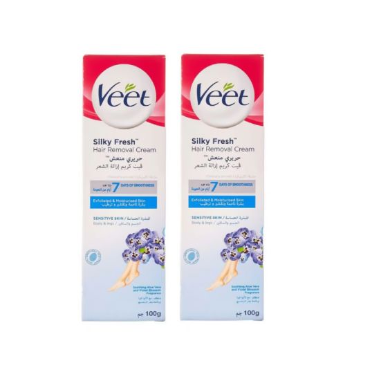 VEET SENSTIVE SKIN CREAM 2X100ML @20% OFF