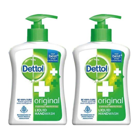 DETTOL HANDWASH ORIGINAL 2X200 ML @25% OFF