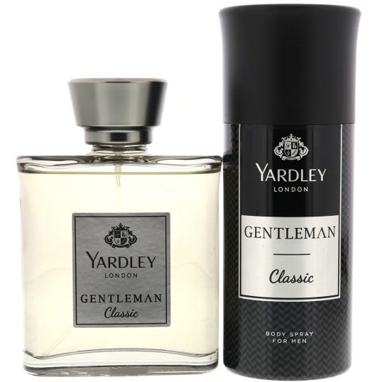 YARDLEY GENTLEMAN EDT 100ML + BODY SPRAY 150ML