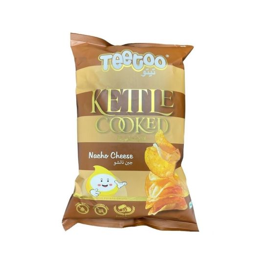 TEETOO KETTLE COOKED CHIP NACHO CHEESE 40 GMS