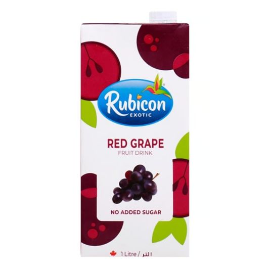 RUBICON RED GRAPE FRUIT DRINK NO ADDED SUGAR 1 LTR