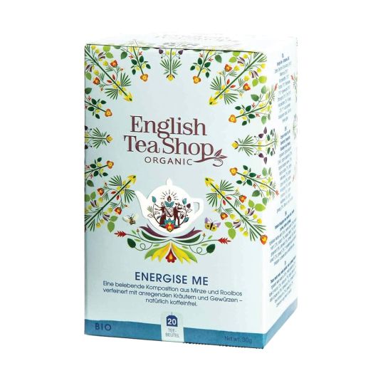 ENGLISH TEA SHOP WELLNESS TEA ENERGIZE ME 20'S