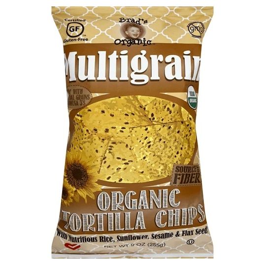 BRAD`S ORGANIC MULTIGRAIN CHIP 8 OZ