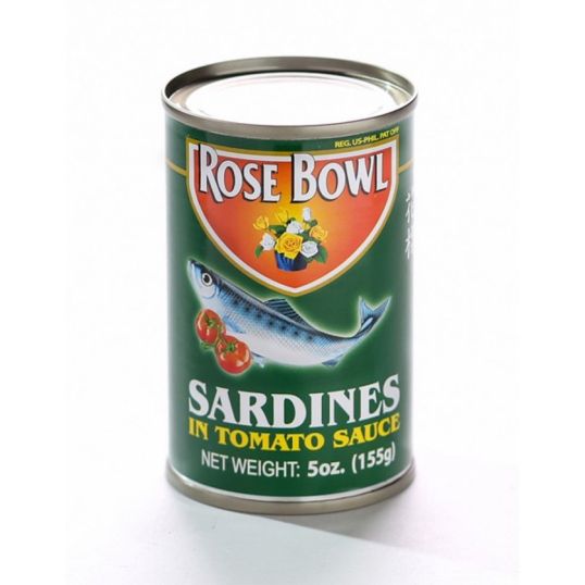 ROSE BOWL SARDINES IN TOMATO SAUCE 5 OZ