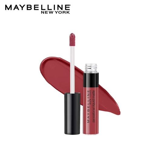 MAYBELLINE SENSATIONAL LIQ MATTE 08 SENSATIONALLY ME LIPSTICK