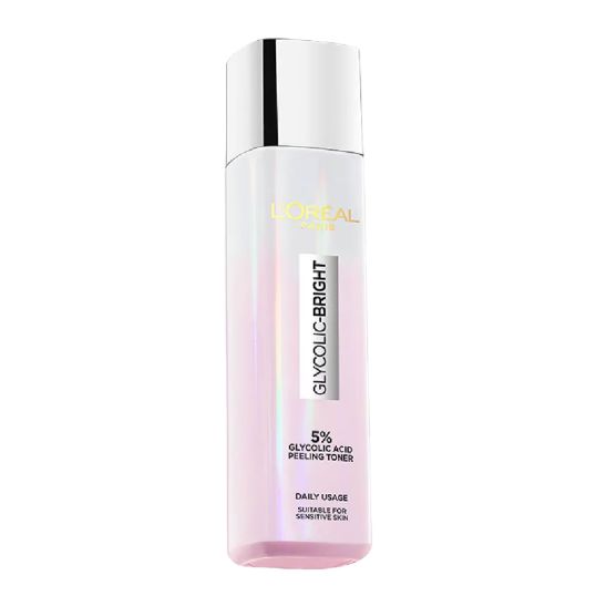 LOREAL GLYCOLIC BRIGHT PEELING WATER 130 ML 1'S