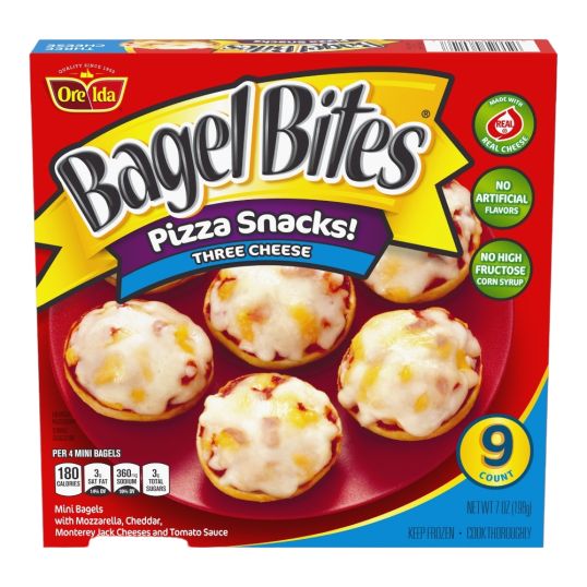 ORE-IDA BAGEL BITES 3-CHEESE 7 OZ