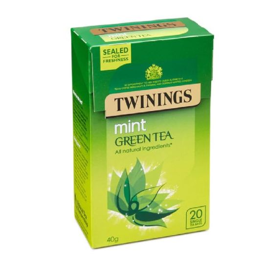 TWININGS GREAN TEA WITH MINT