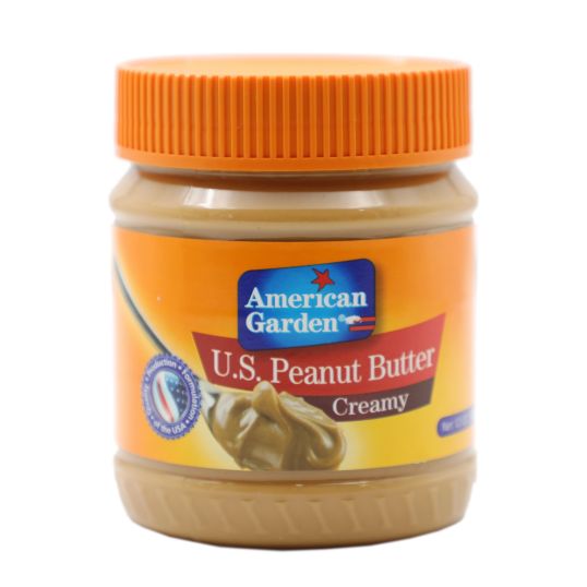 AMERICAN GARDEN SMOOTH PEANUT BUTTER CREAMY 12 OZ