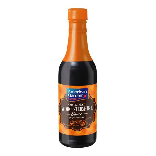 AMERICAN GARDEN ORIGINAL WORCESTERSHIRE SAUCE NO ARTIFICIAL FLAVORS 295 ML