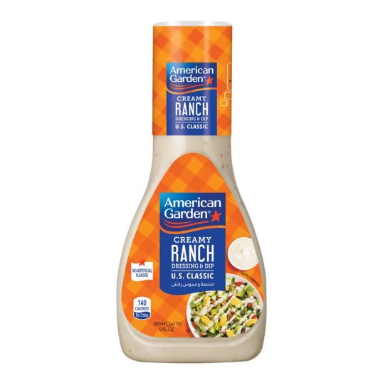 AMERICAN GARDEN CREAMY RANCH DRESSING 8 OZ