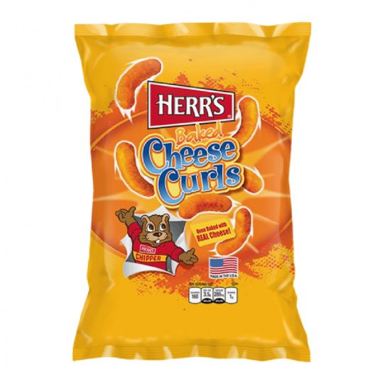 HERRS BAKED CHEESE CURLS 6 OZ