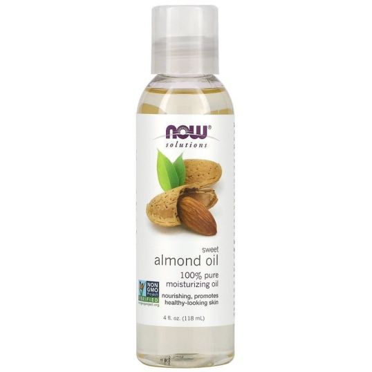 NOW SOLUTIONS SWEET ALMOND OIL 118 ML