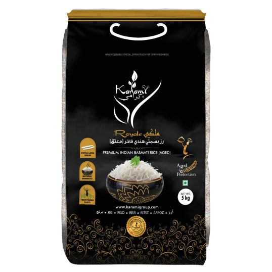 KARAMI ROYALE BASMATI RICE 5 KGS