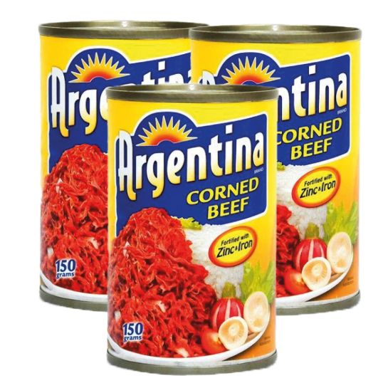 ARGENTINA CORNED BEEF JUNIOR 3X150 GMS