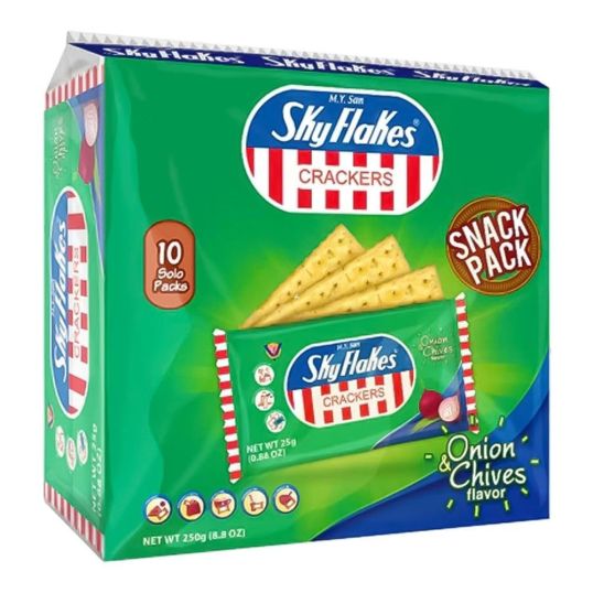SKYFLAKES CRACKERS ONION FLAVOUR 250  GMS