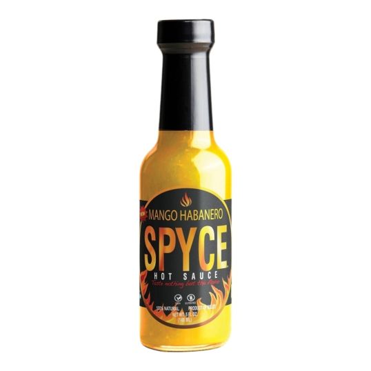 SPYCE MANGO HABANERO HOT SAUCE 5 OZ