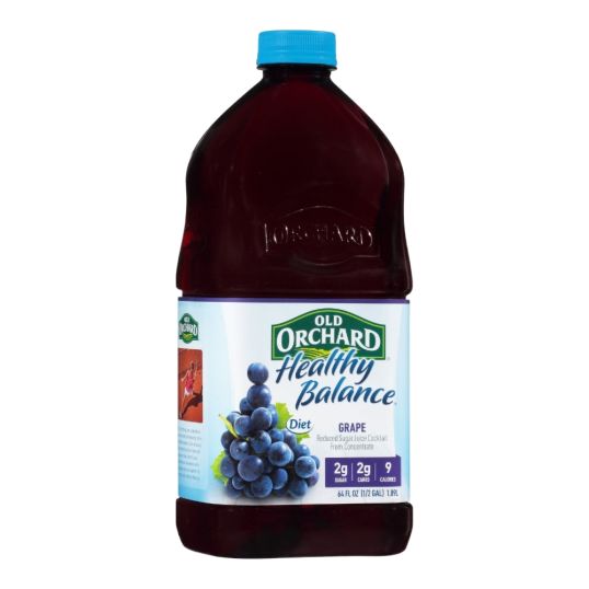 OLD ORCHARD LOCARB JUICE GRAPE 64 OZ