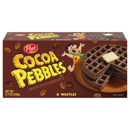 POST WAFFLES COCOA PEBBLES 8.7 OZ