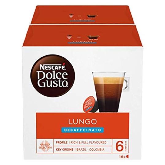 NESCAFE DOLCE GUSTO LUNGO DECAF 112 GMS