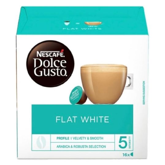 NESCAFE DOLCE GUSTO FLAT WHITE 16X11.7 GMS