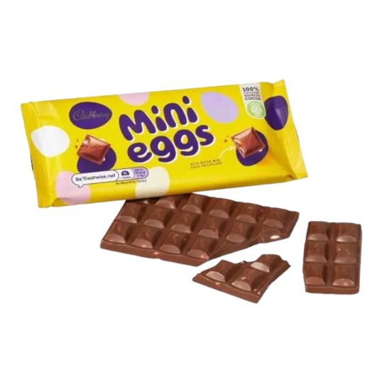 CADBURY MINI EGGS BAR 110 GMS