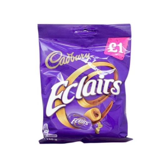 CADBURY ECLAIRS CHOCOLATE BAG 130 GMS