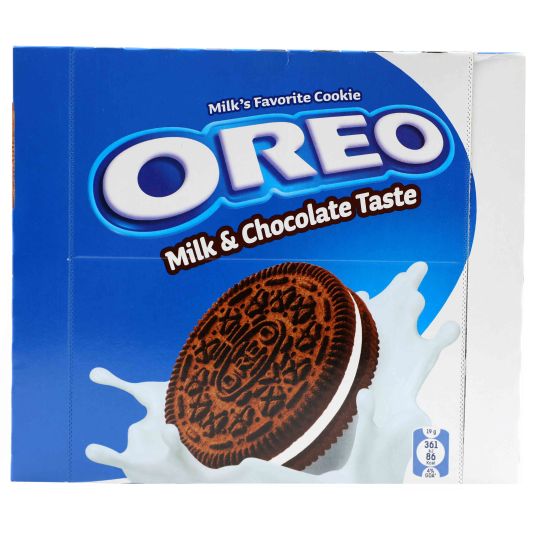 NABISCO OREO MILK 12X36.8 GMS