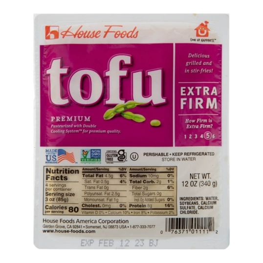 TOFU PREMIUM TOFU EXTRA FIRM 12 OZ