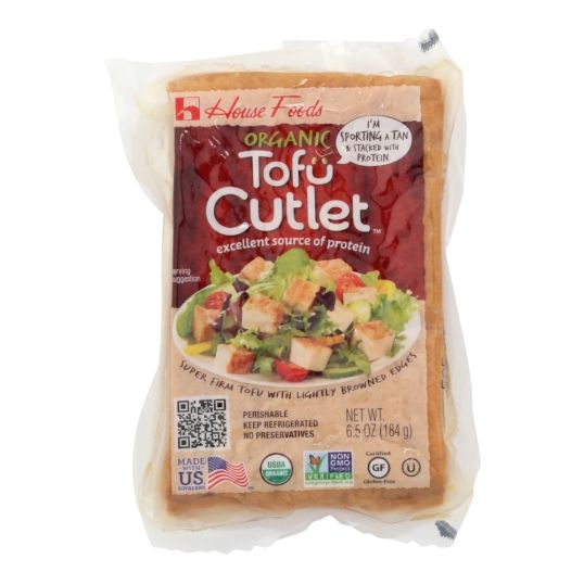 TOFU HOUSE PREMIUM ORGANIC TOFU CUTLET 6.5 OZ