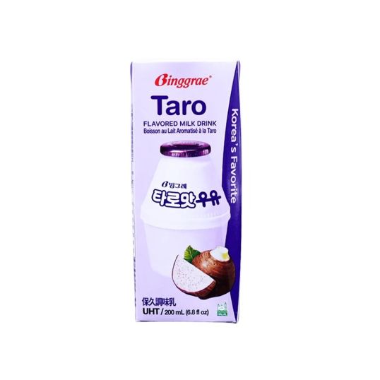 BINGGRAE UHT MILK TARO 200 ML