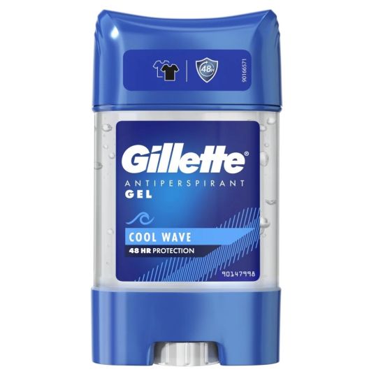GILLETTE COOL WAVE ANTI PERSPIRANT CLEAR GEL 70 ML