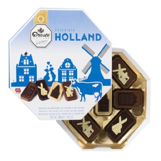 DROSTE CHOCOLATES HOLLAND EDITION GIFTBOX 200 GMS