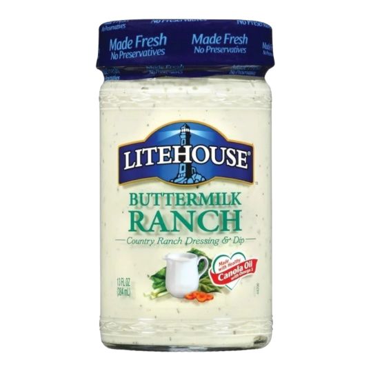 LITE HOUSE LHS BUTTERMILK RANCH DRESSING 13 OZ