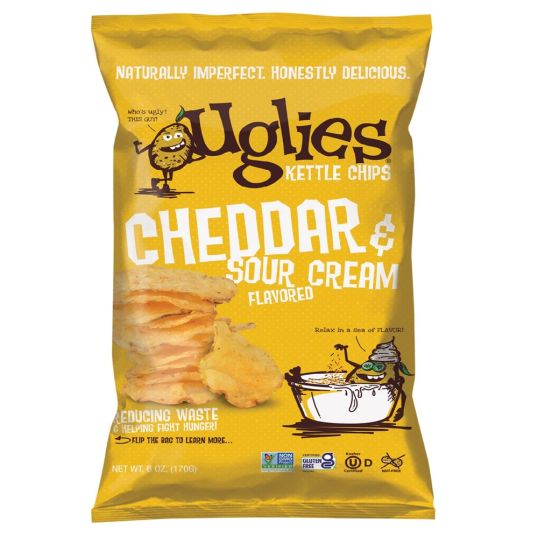 UGLIES CHEDDAR AND SOUR CREAM 170 GMS