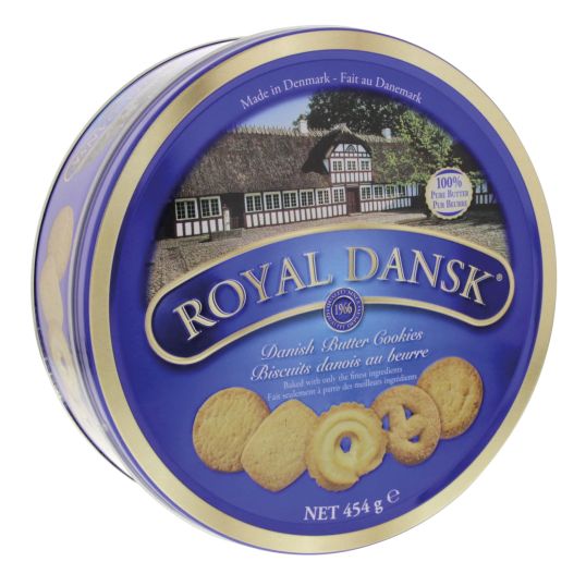 ROYAL DANSK DANISH BUTTER COOKIES 454 GMS