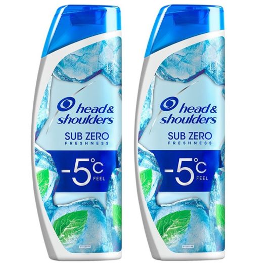 HEAD & SHOULDER SUB ZERO SHAMPOO 2X400 ML