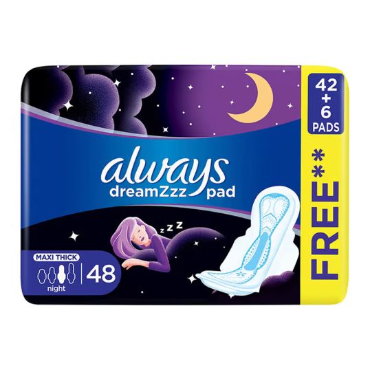 ALWAYS DREAM NIGHT PAD WITH WINGS 48`S 