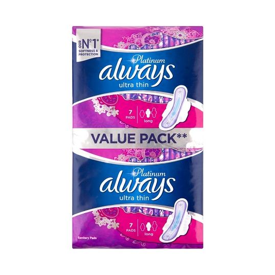 ALWAYS DIAMOND ULTRA THIN VALUE PACK 14S