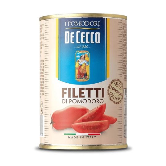 DE CECCO PEELED TOMATOES 400 GMS