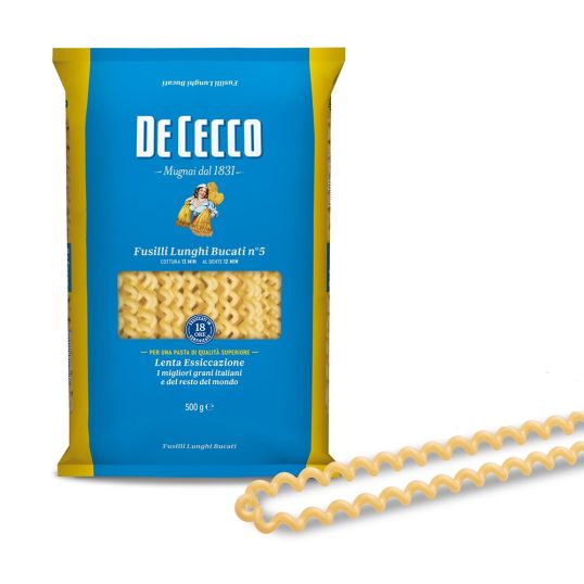 DE CECCO LONG FUSILLI BUCATI 500 GMS