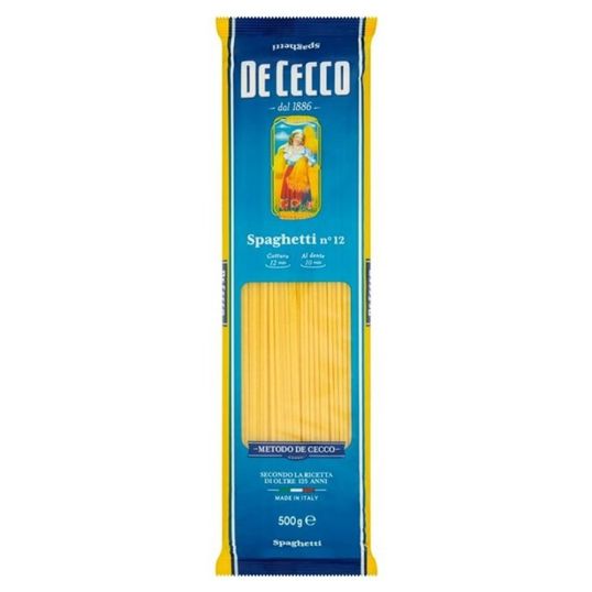 DE CECCO SPAGHETTI N.12 500 GMS