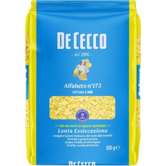 DE CECCO ALPHABET 500 GMS