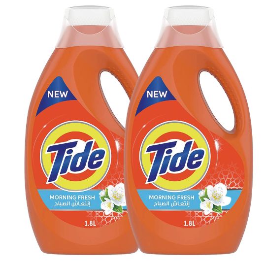 TIDE MORING FRESH POWER GEL 1.8 LTR 1+1 FREE