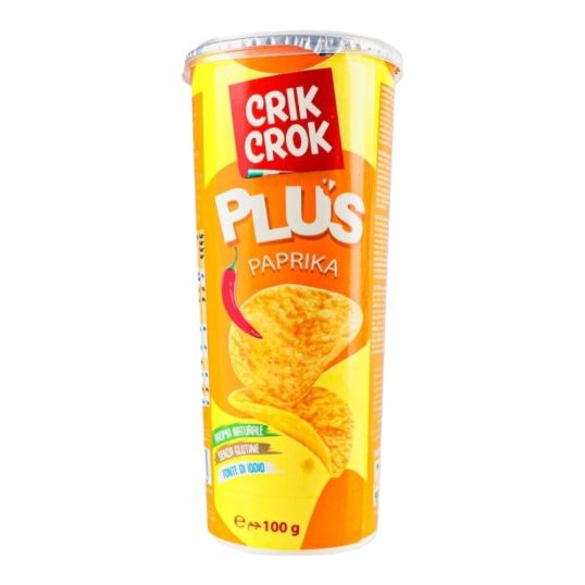 CRIK CROK PLUS PAPRIKA 100 GMS