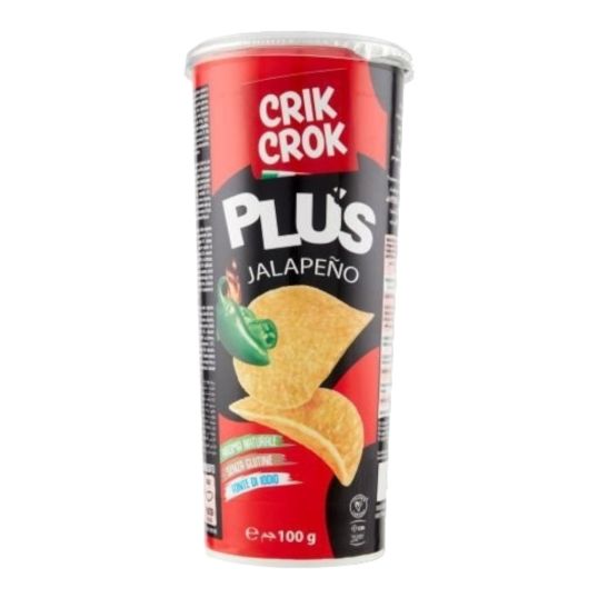 CRIK CROK PLUS JALAPENO 100 GMS