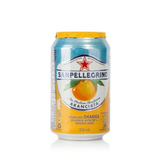 S.PELLEGRINO ARANCIATTA SPARKLING BEVERAGE 330 ML