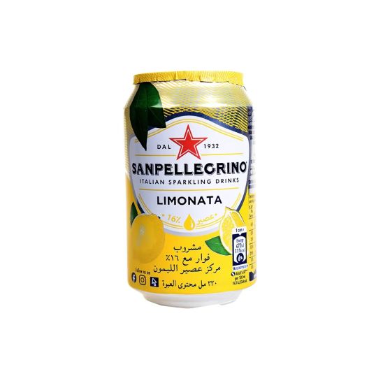 S.PELLEGRINO LIMONATA SPARKLING BEVERAGE 330 ML